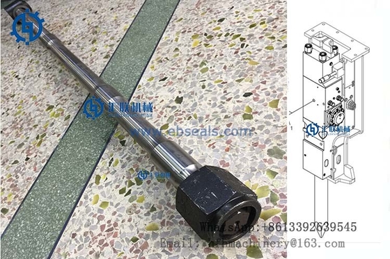 Antirost-hydraulischer Hammer-Ersatzteile durch Bolzen Kit Cylinder Side Rod Nut
