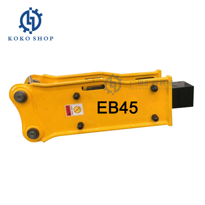 EB45 offene Seitenart 45mm Durchmesser-Meißel hydraulischer Jack Breaker Rock Hammer For 0.8-1.5 Ton Mini Excavator