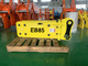 EB85 brachte offene Art Spitze Hyadraulic-Unterbrecher-Hammer für 7-14 Ton Excavator an