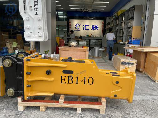 Hydraulischer Hammer der Ruhe-EB140 für 18-26 Ton Excavator Attachment Breaker Suit SB81 mit Meißel des Werkzeug-140mm