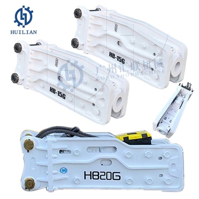 HB15G HB20G HB30G Bagger Hydraulischer Felsbrecher Hydraulischer Betonbrecher mit Schiefer