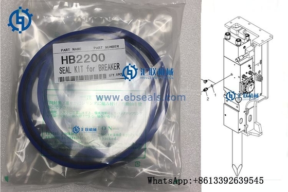 Hohe Leistungsfähigkeits-hydraulische Unterbrecher-Dichtungs-Ausrüstung HB2200 gutes elektrisches Insulativity