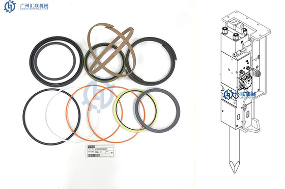 Öl-Dichtungs-hydraulische Maschinerie-Reparatur-Ersatzteile Bagger-Seal Kits HITACHI XP00000086PS