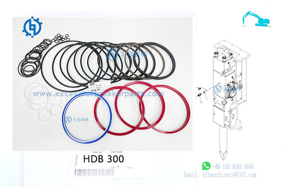 Bagger Cylinder Seal Kits HDB50 HDB70 HDB210