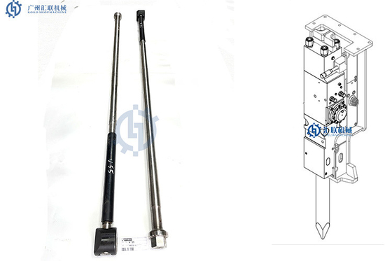 Felsen-Hammer Montabert BRV55 durch Schraube mit Mutteren-hydraulischer Unterbrecher-Zylinder-Ersatzteile