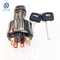 PC200-8 PC300-8 Bagger-Parts Starting Switch-Bagger Accessories Ignition Switch mit Schlüsseln